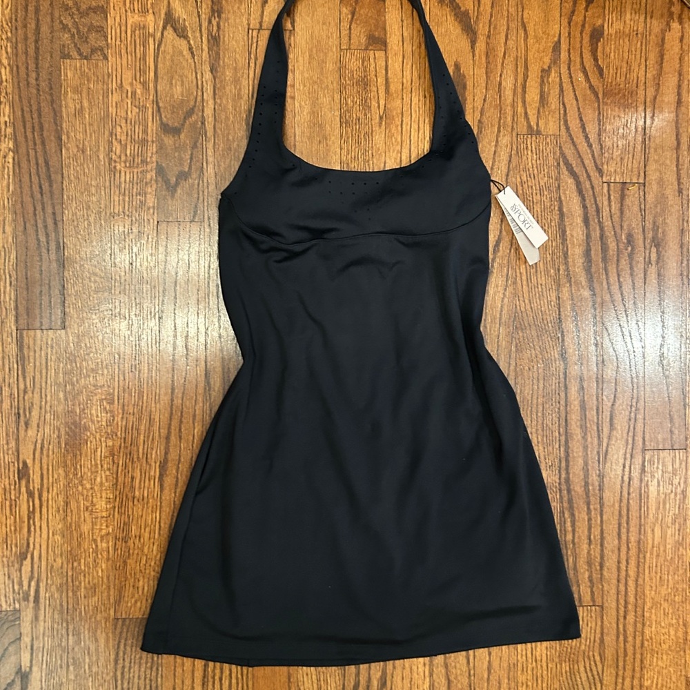 Victoria’s Secret Sport Black Halter Dress